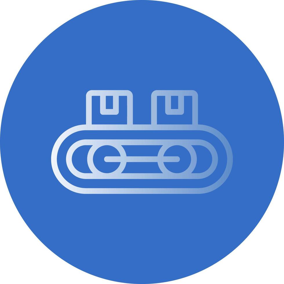 Conveyor Belt Vector Icon