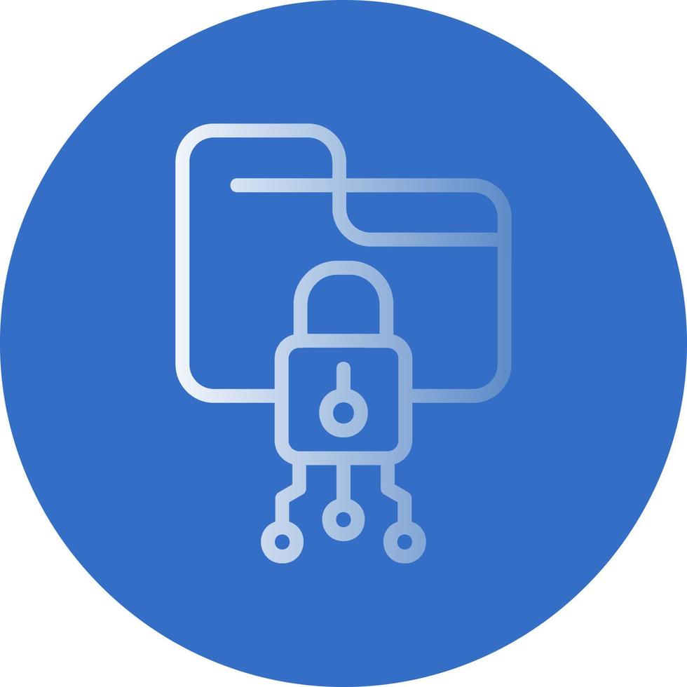 Data Encryption Vector Icon