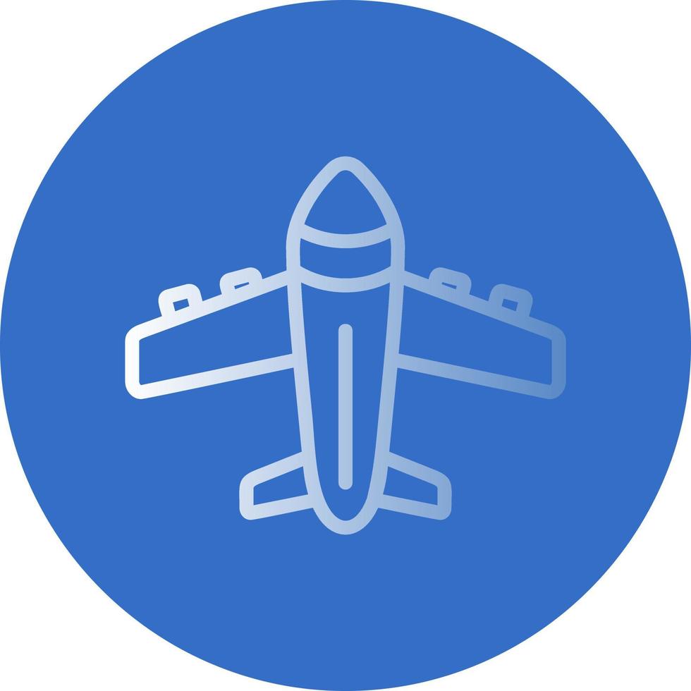 icono de vector de avion