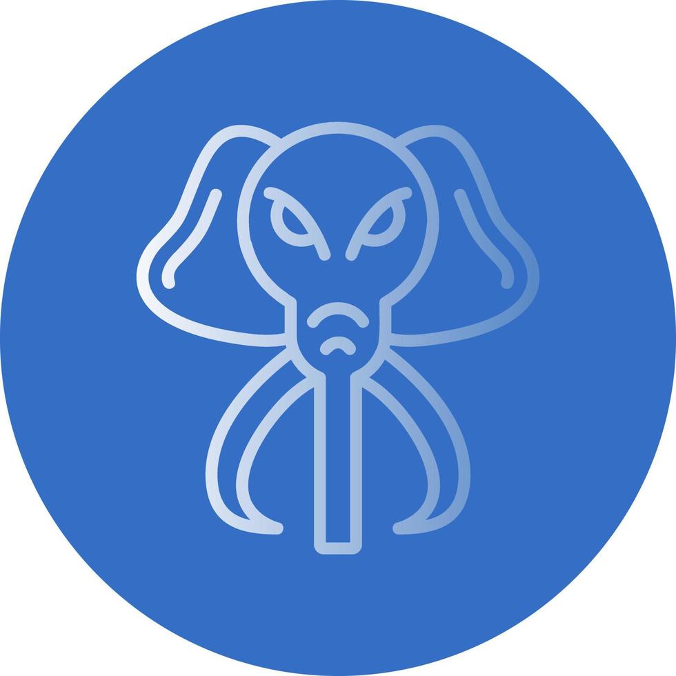 Mammoth Vector Icon