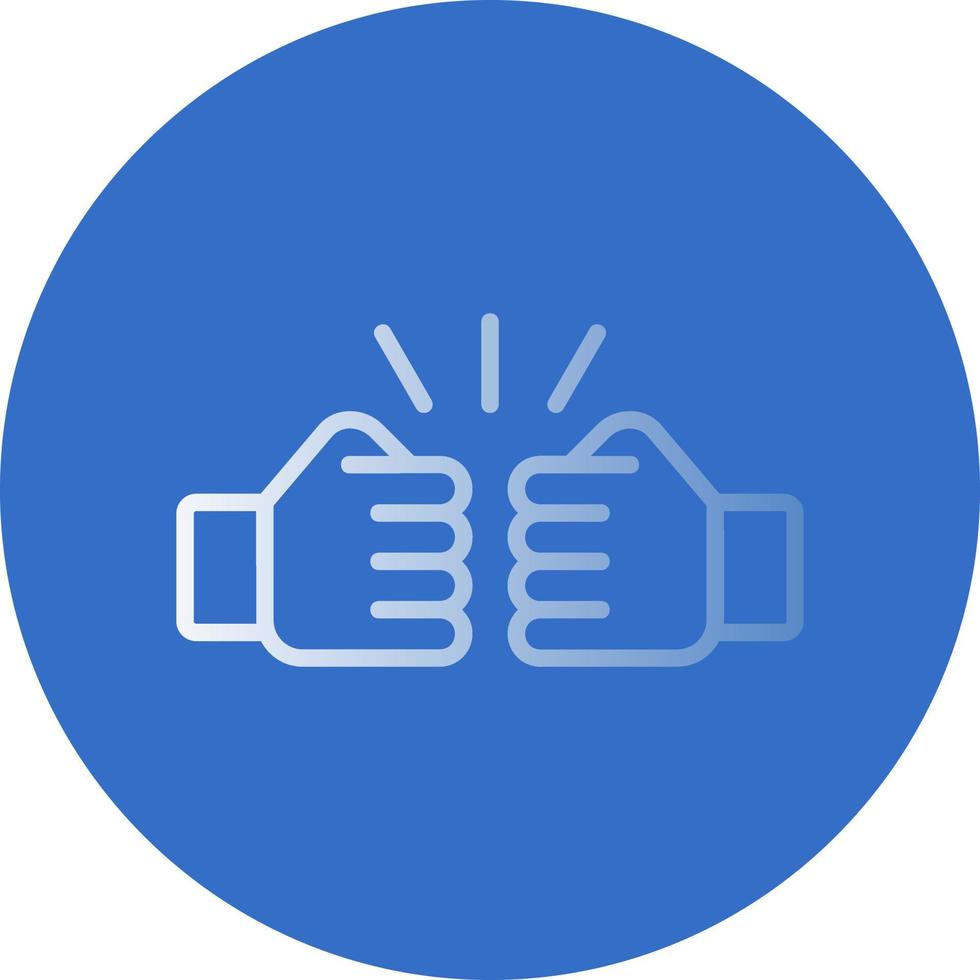 Fist Bump Vector Icon