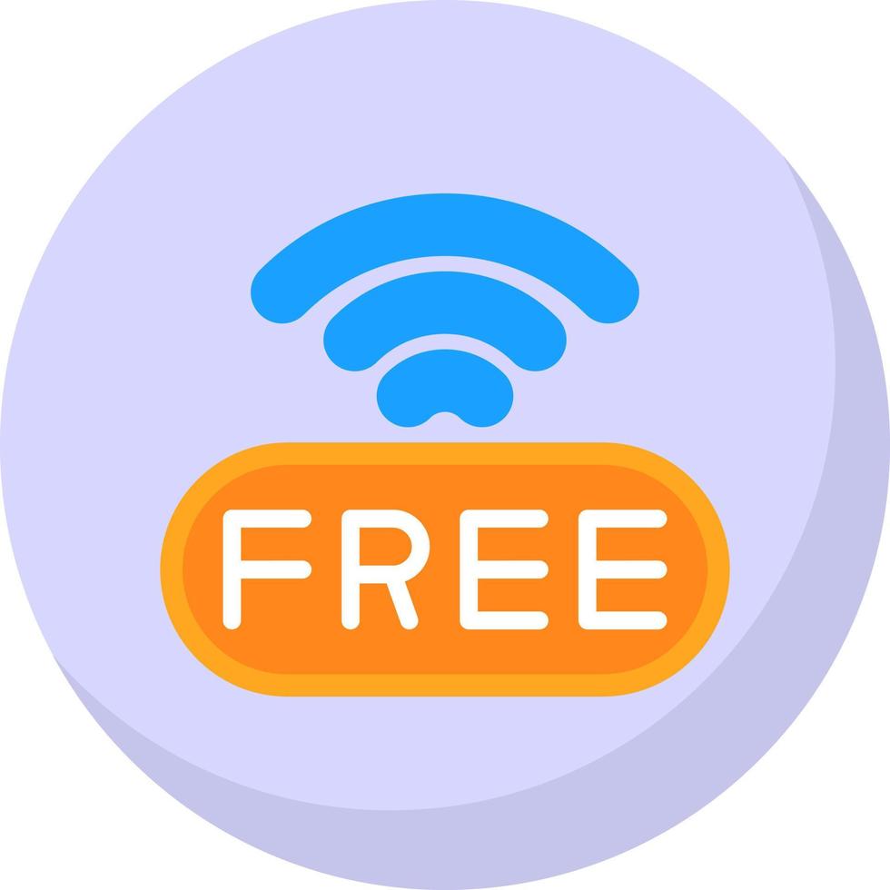 icono de vector wifi gratis