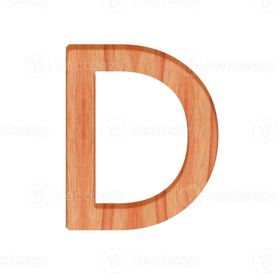 wooden vintage alphabet letter pattern beautiful 3d isolated on white ...