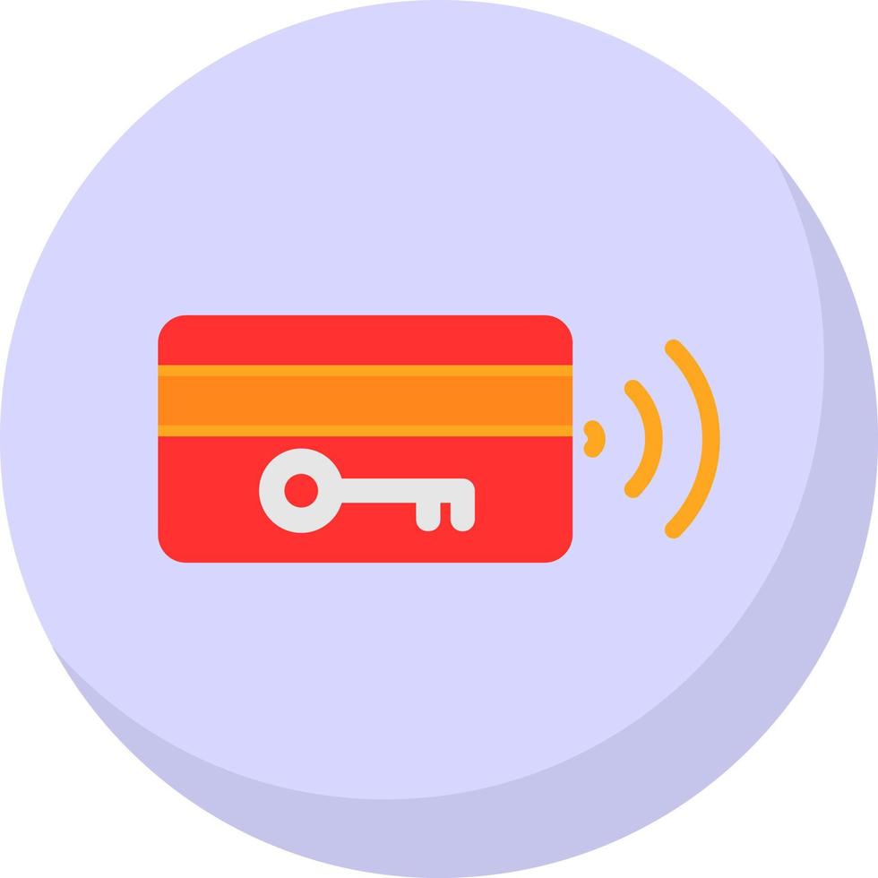 Room Key Vector Icon