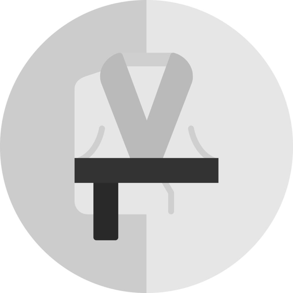 Bathrobe Vector Icon