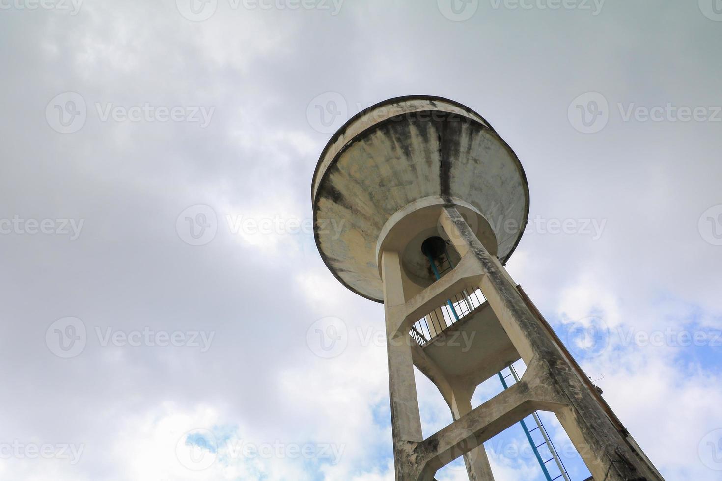 old water tank for agriculture with copy space for add text photo