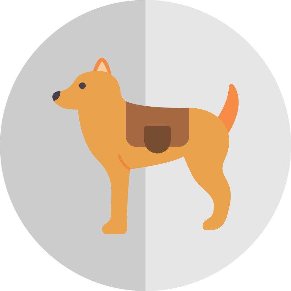 icono de vector de perro