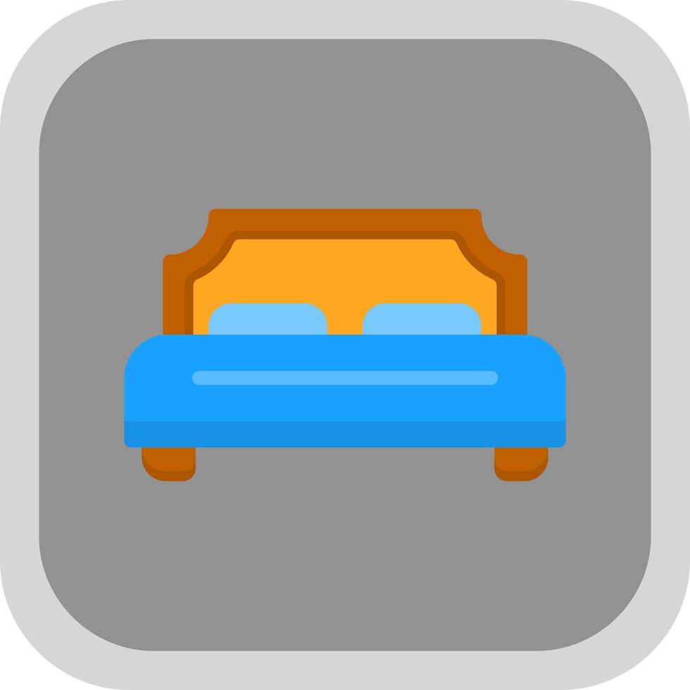 Double Bed Vector Icon