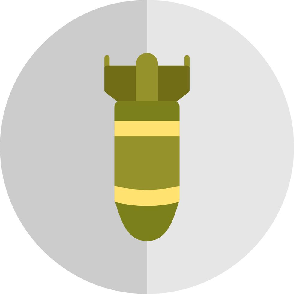 icono de vector de bombardero