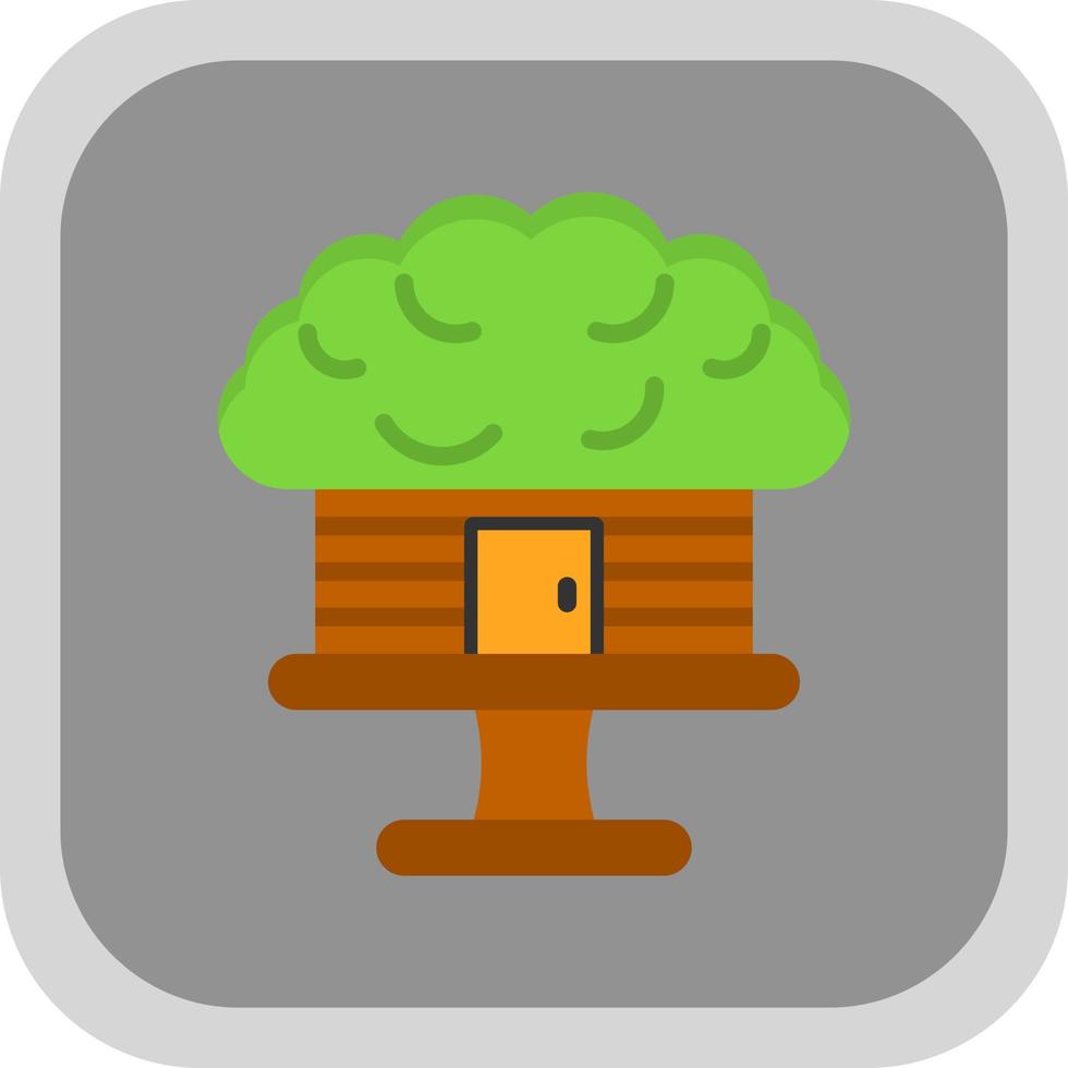 Tree House Vector Icon