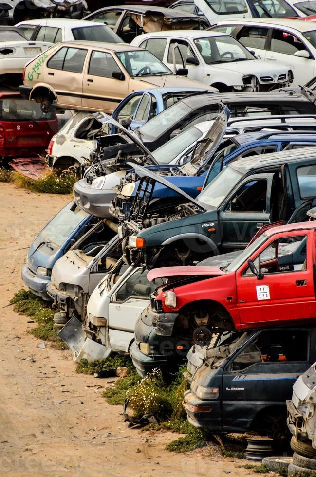 Junkyard closeup view 19624516 Stock Photo at Vecteezy