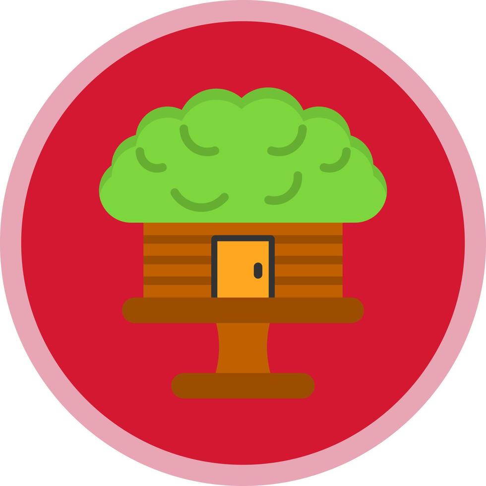 Tree House Vector Icon