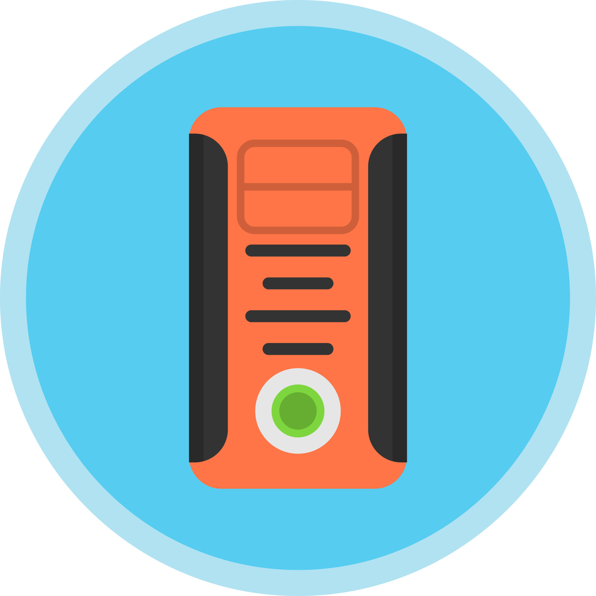 Computer Tower Vector Icon 19624815 Vector Art at Vecteezy