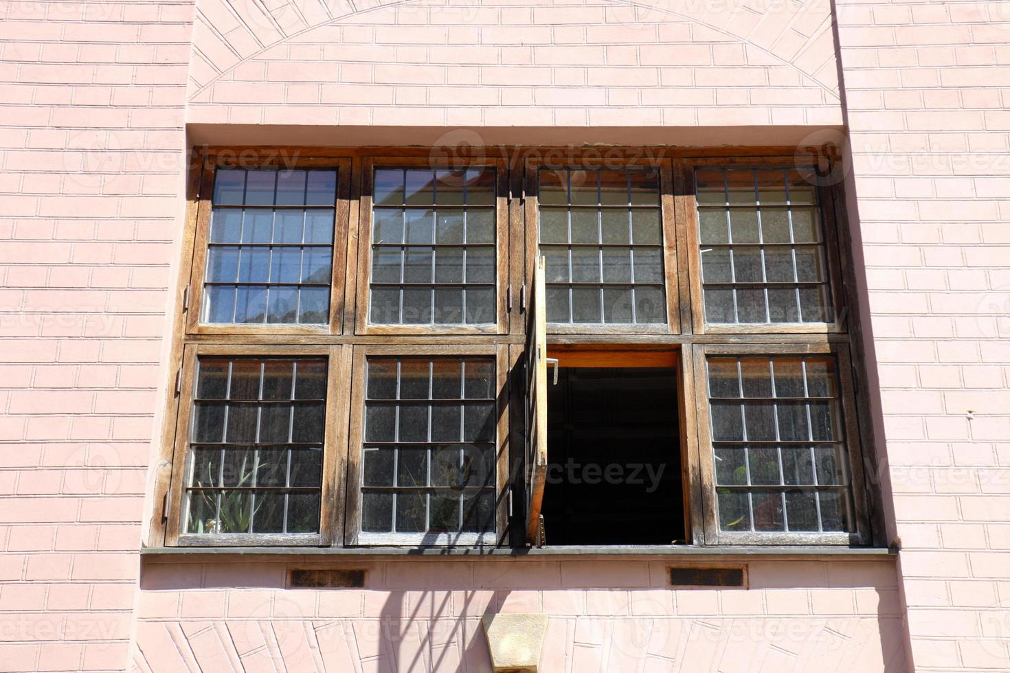 Small window in the big city. photo