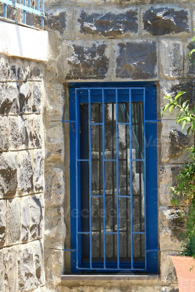 Small window in the big city. photo