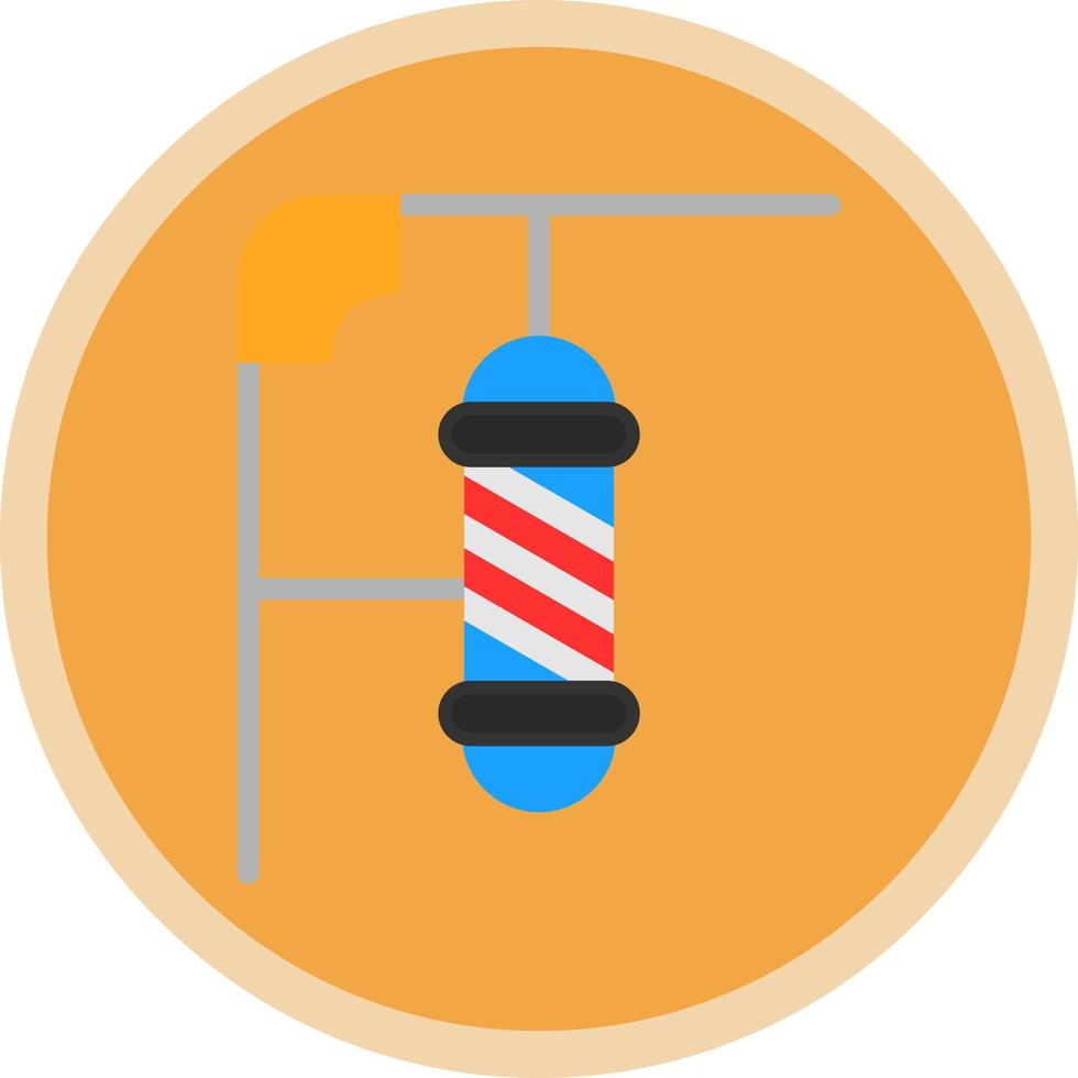 Barbershop Pole Vector Icon