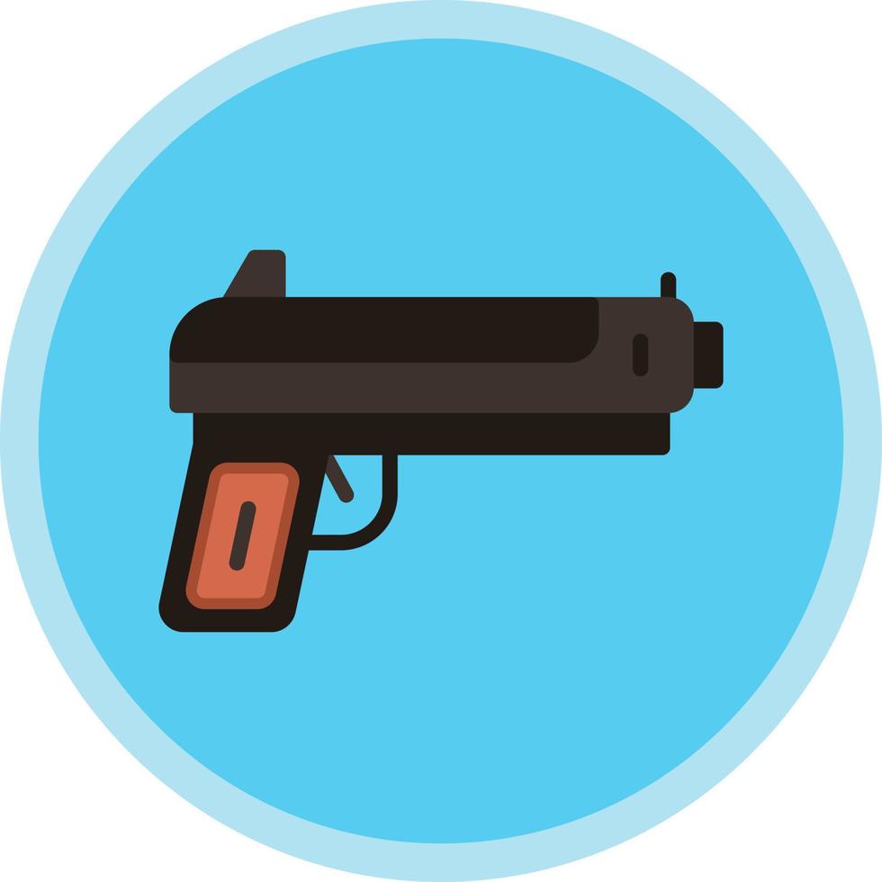 icono de vector de pistola