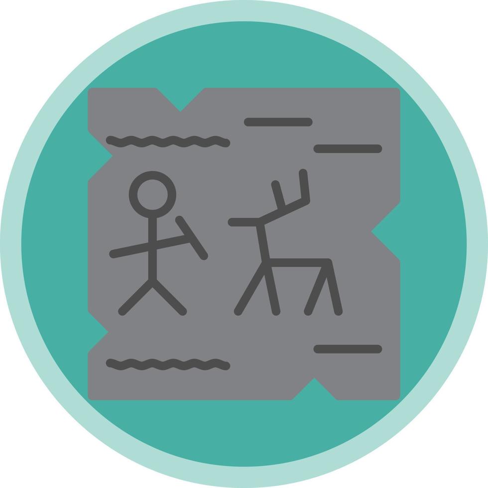 Cave Painting Vector Icon
