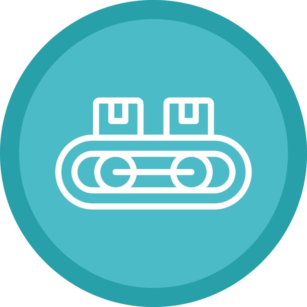 Conveyor Belt Vector Icon