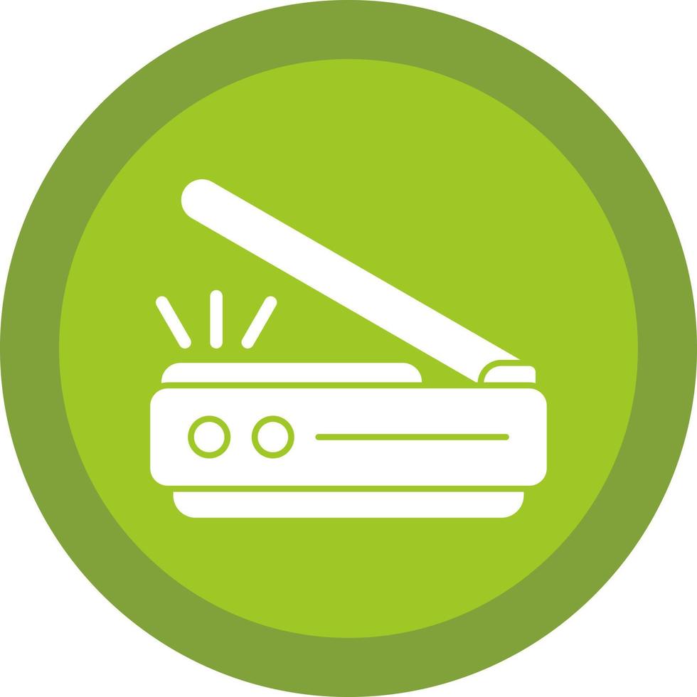 3d Scanner Vector Icon