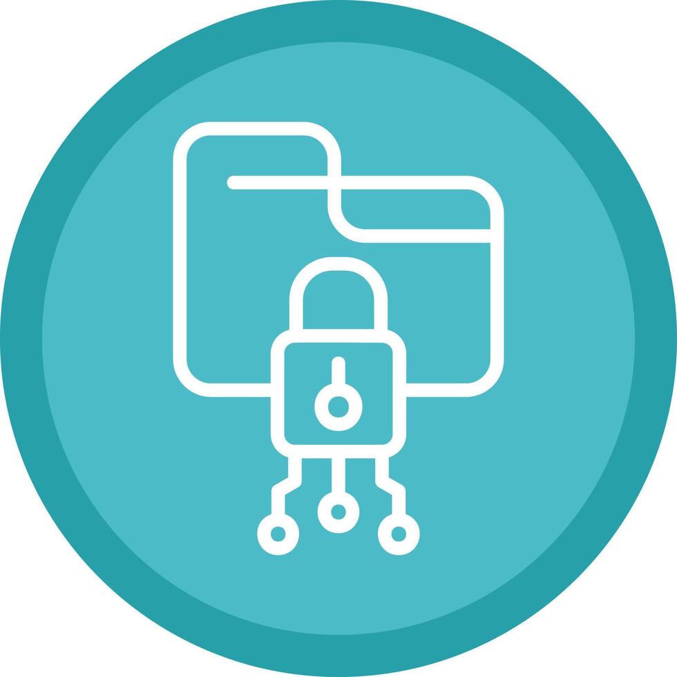 Data Encryption Vector Icon