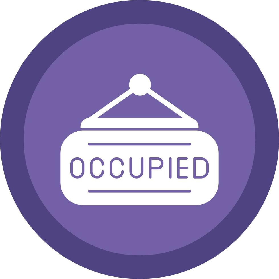 Occupied Vector Icon 19625680 Vector Art at Vecteezy