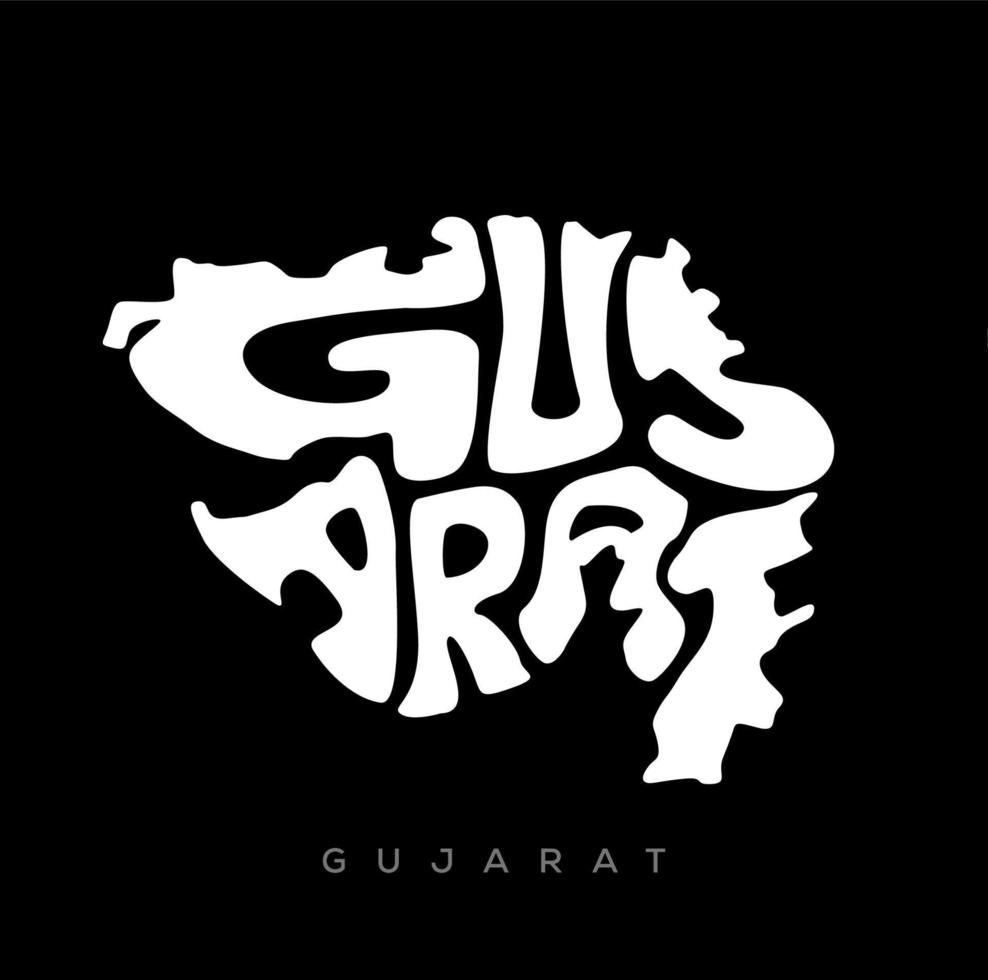 Gujarat Map Lettering Vector Gujarat Written In Gujarati Map gujarat-map-lettering-vector-gujarat-written-in-gujarati-map
