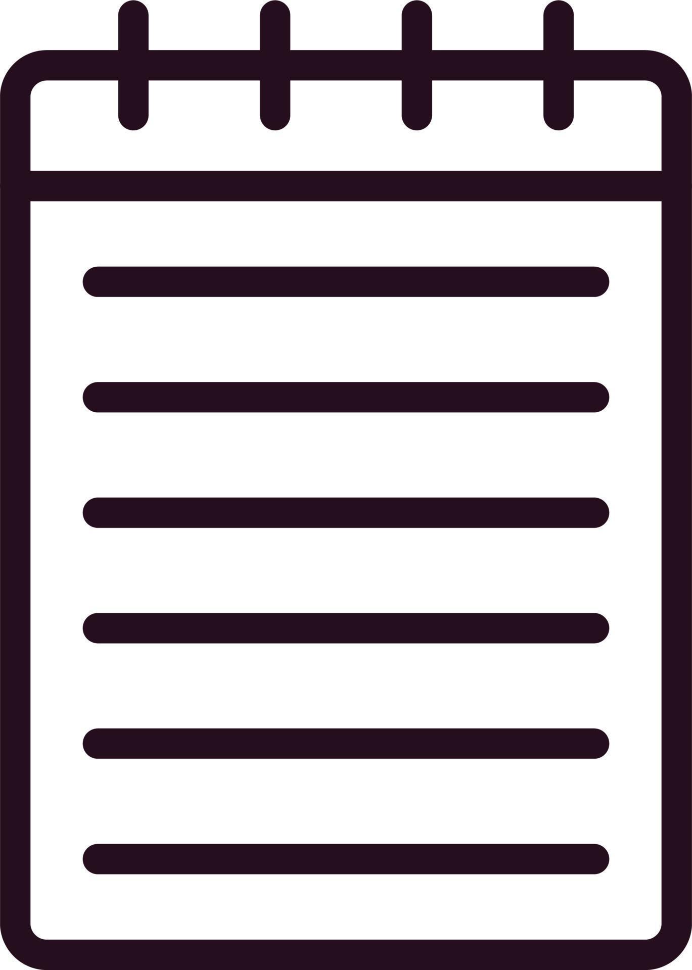Notes Vector Icon 19627032 Vector Art at Vecteezy