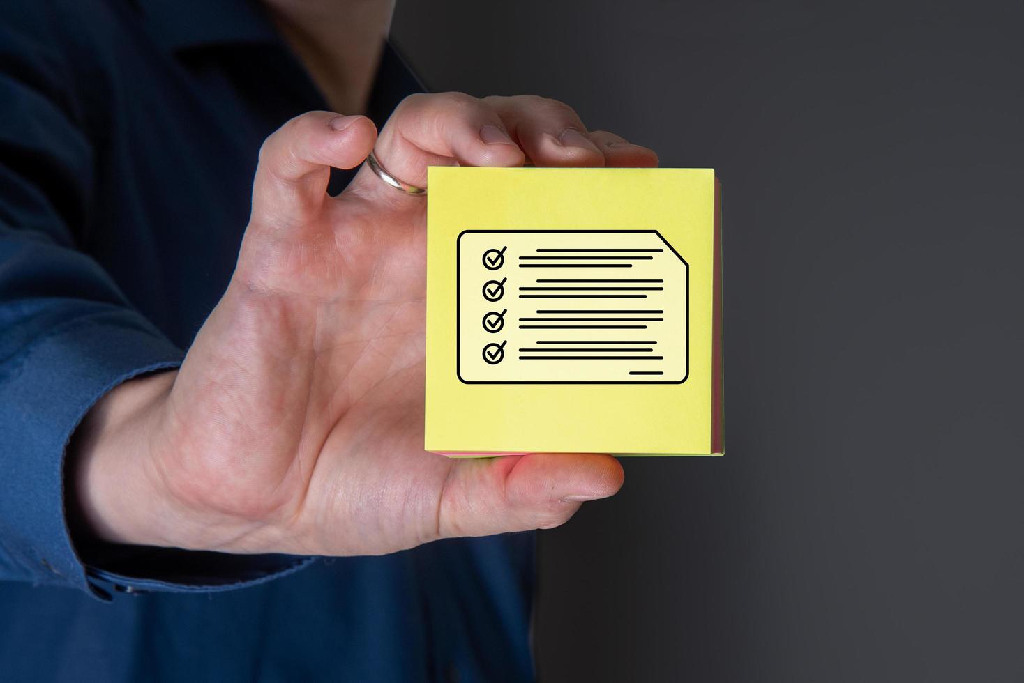 The concept of electronic signature, business people sign electronic documents on digital documents. photo