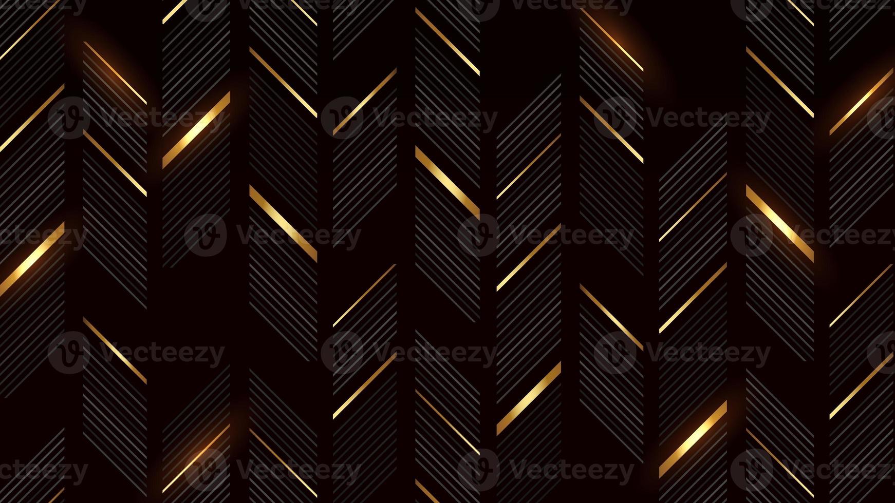 Black Golden Cross Lines Pattern Award Background. Rich Premium Luxury