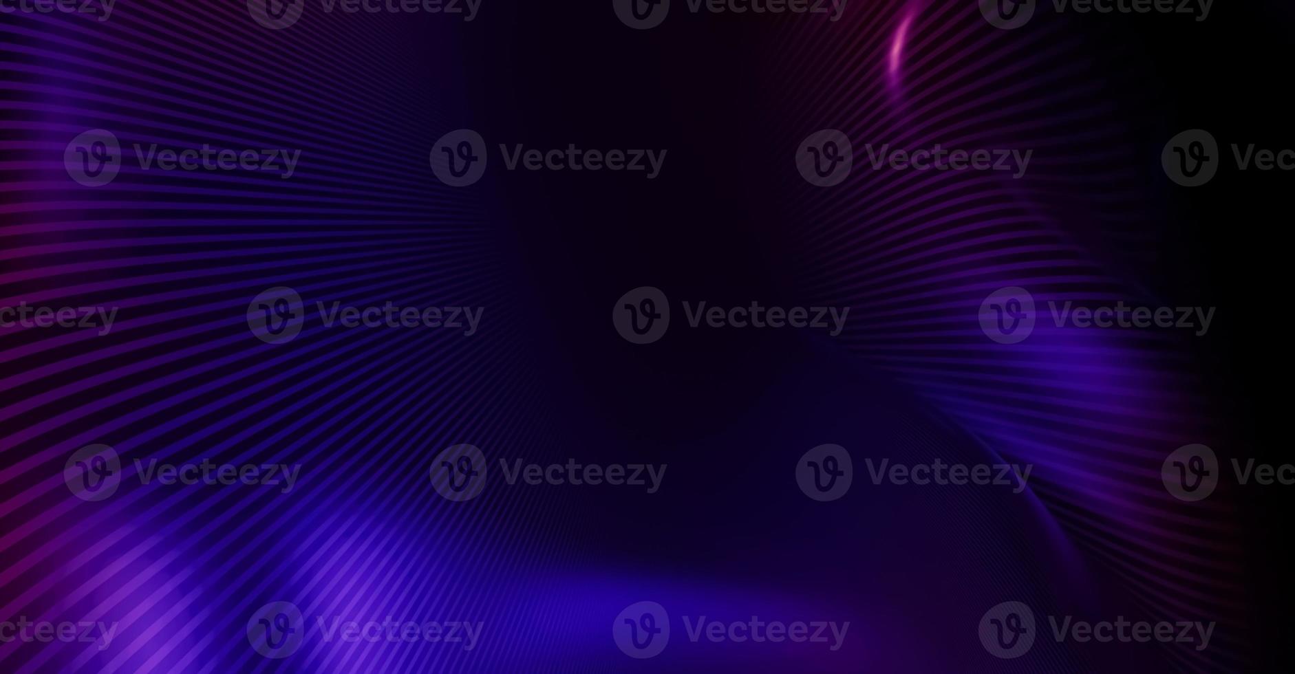 Purple Blue Neon Award Background. Traditional Style Sparkle Glowing Effect. Jubilee Night Decorative Invitation. New Trend Shining Visual. Blank Space Galaxy on Stage Celebration Graphics photo