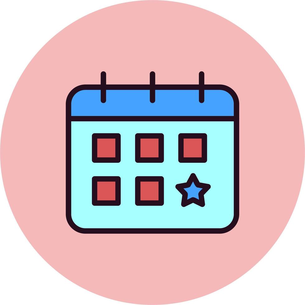 calendario evento vector icono