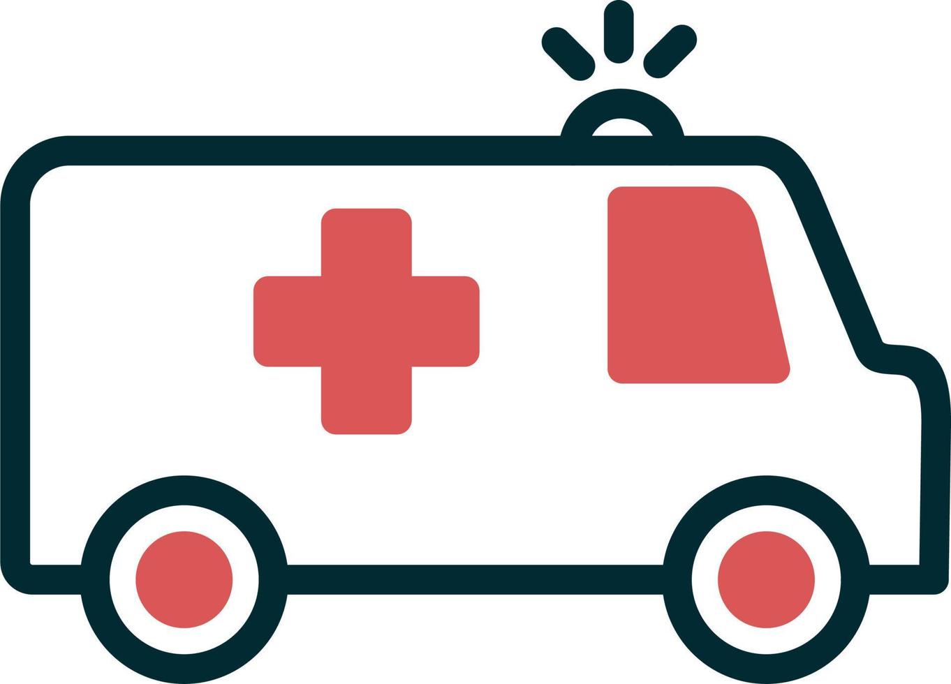 Ambulance Vector Icon