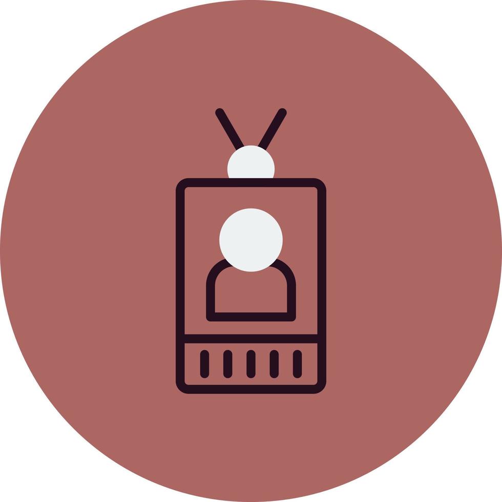 Press Pass Vector Icon