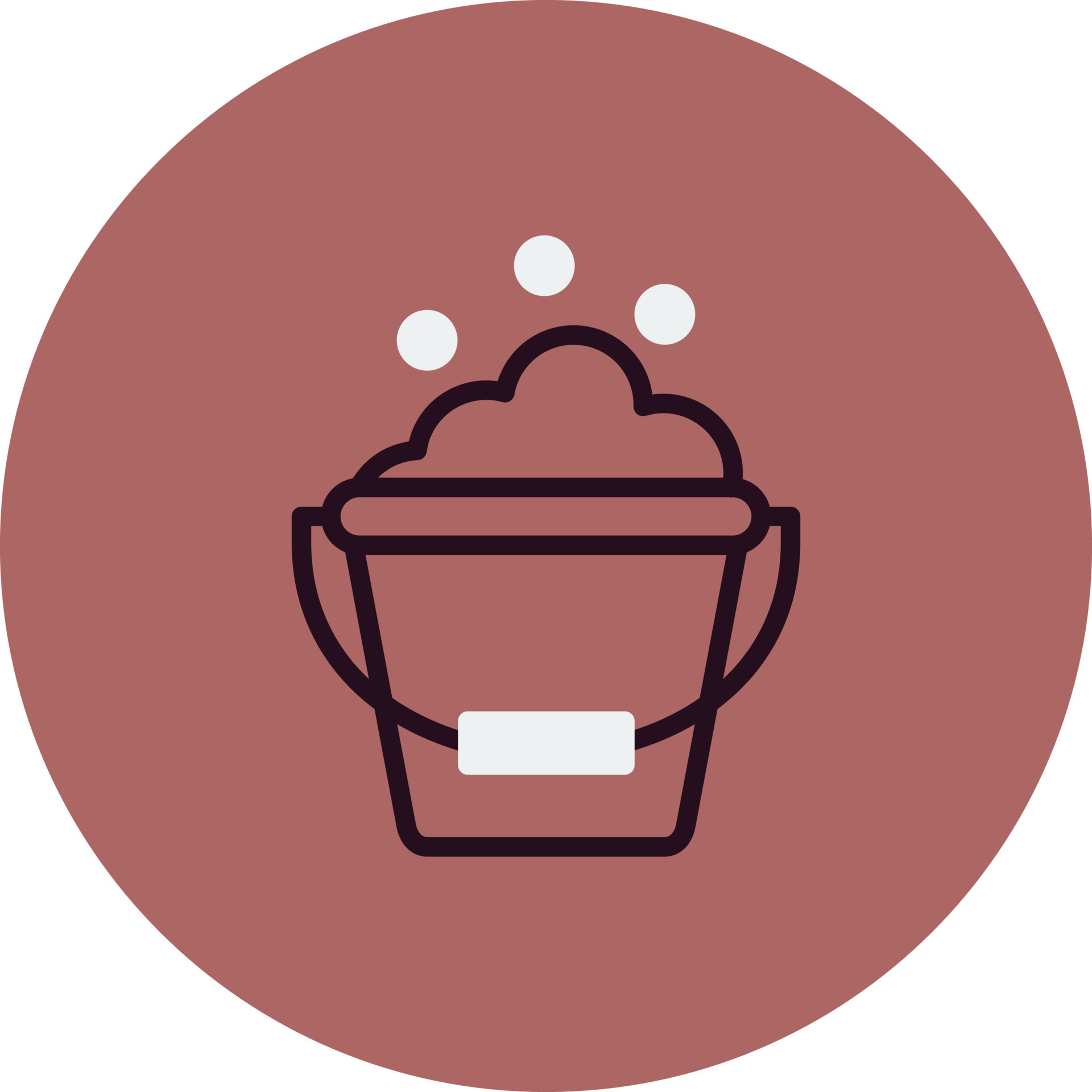 Cleaning Bucket Vector Icon 19628318 Vector Art at Vecteezy