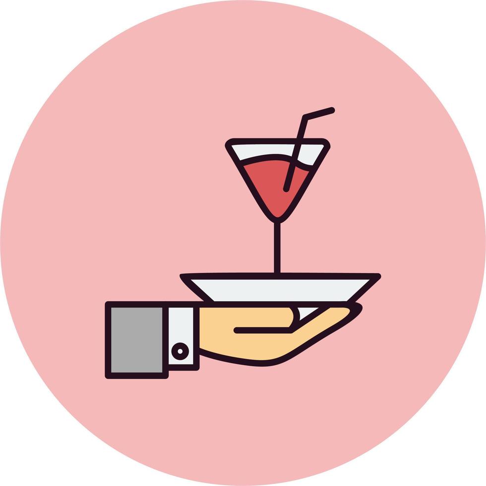 Welcome drink Vector Icon