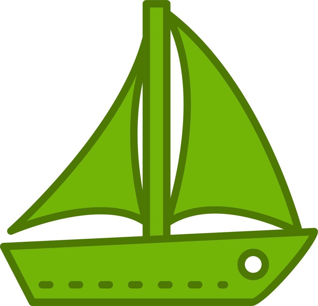 Sailboat Vector Icon