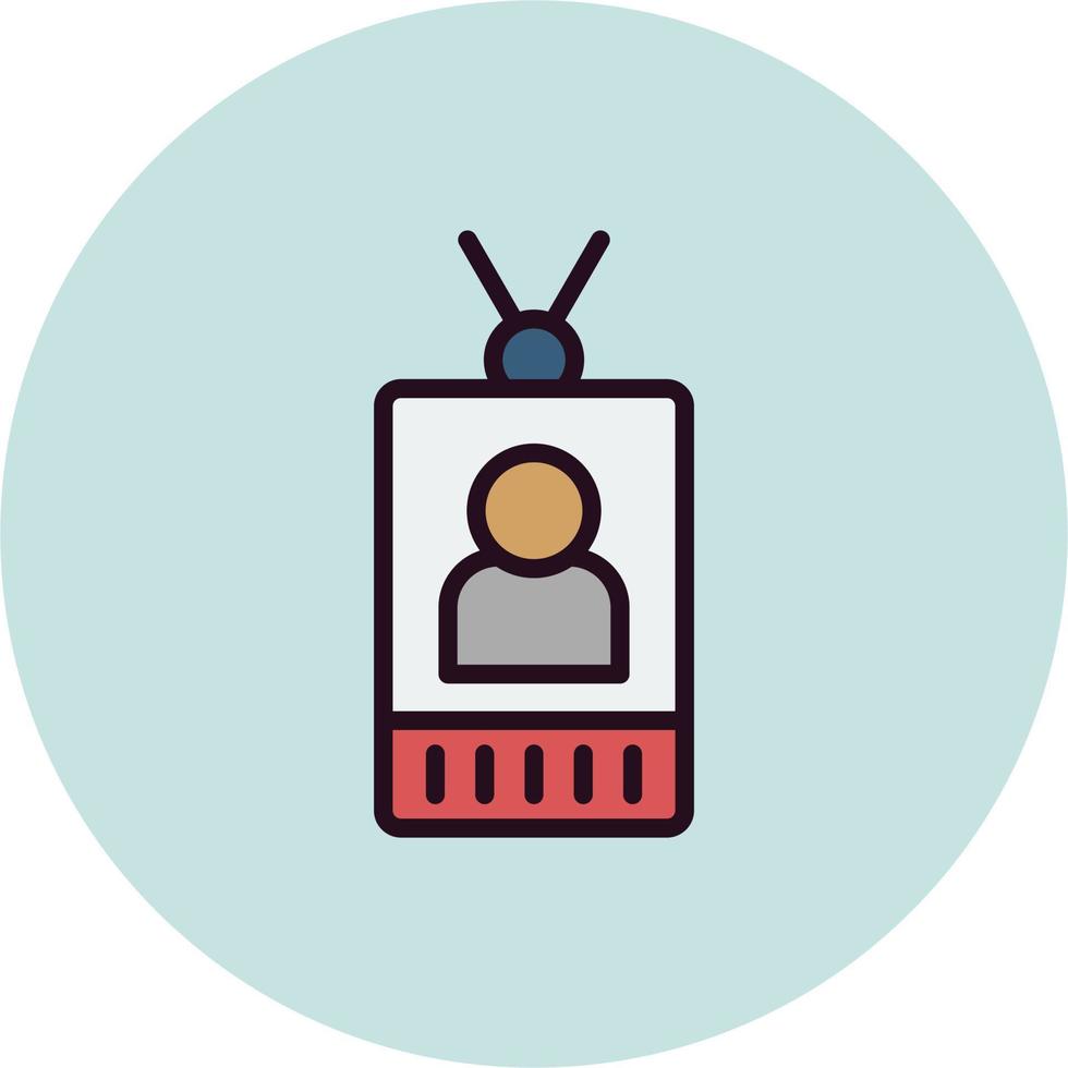 Press Pass Vector Icon