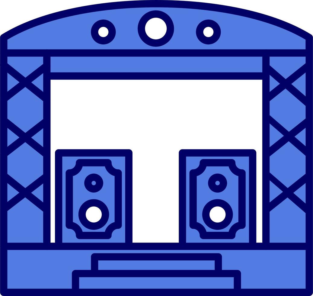 Stage Vector Icon