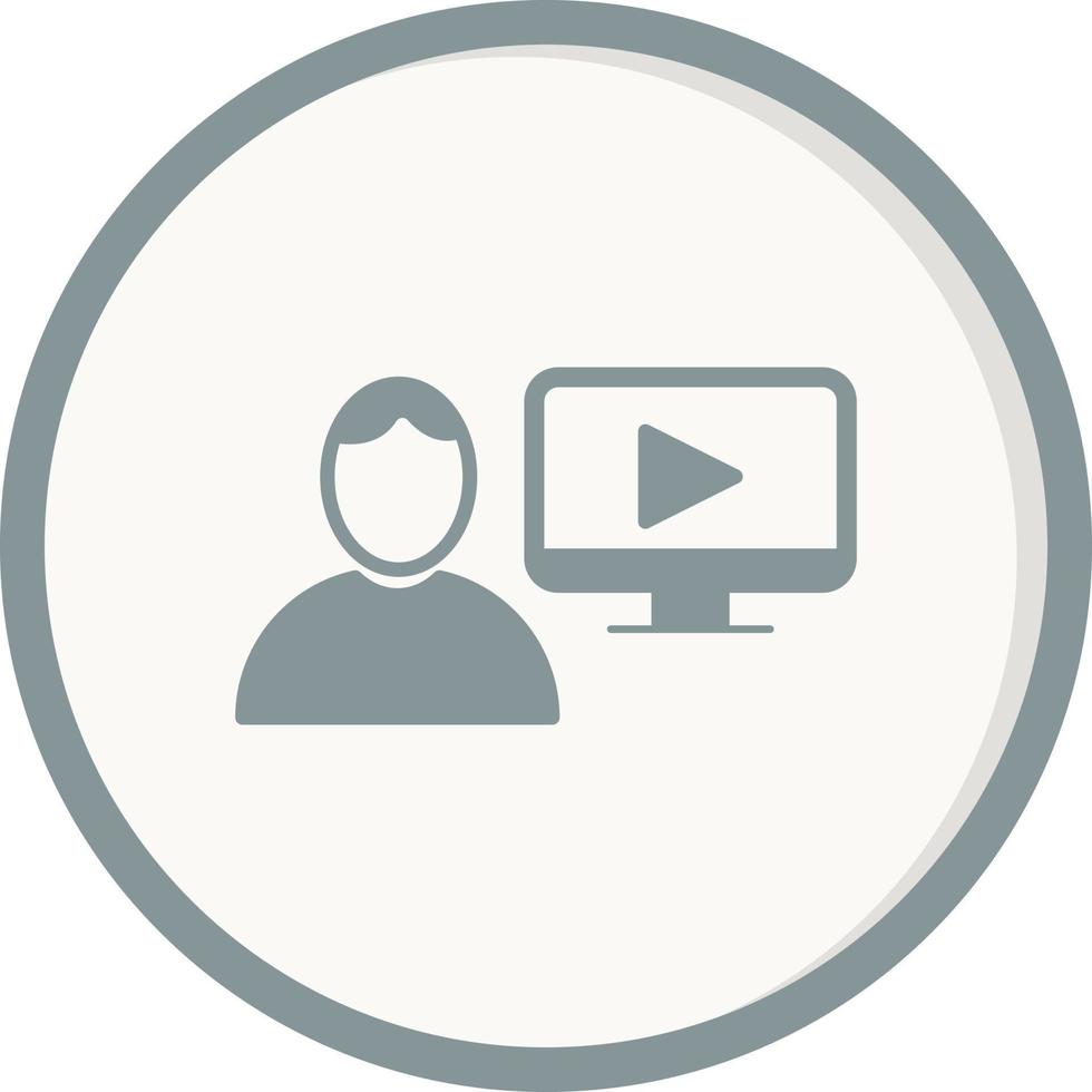Blogger Vector Icon