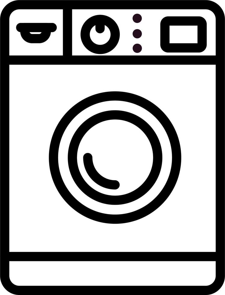 Washing Machine Vector Icon