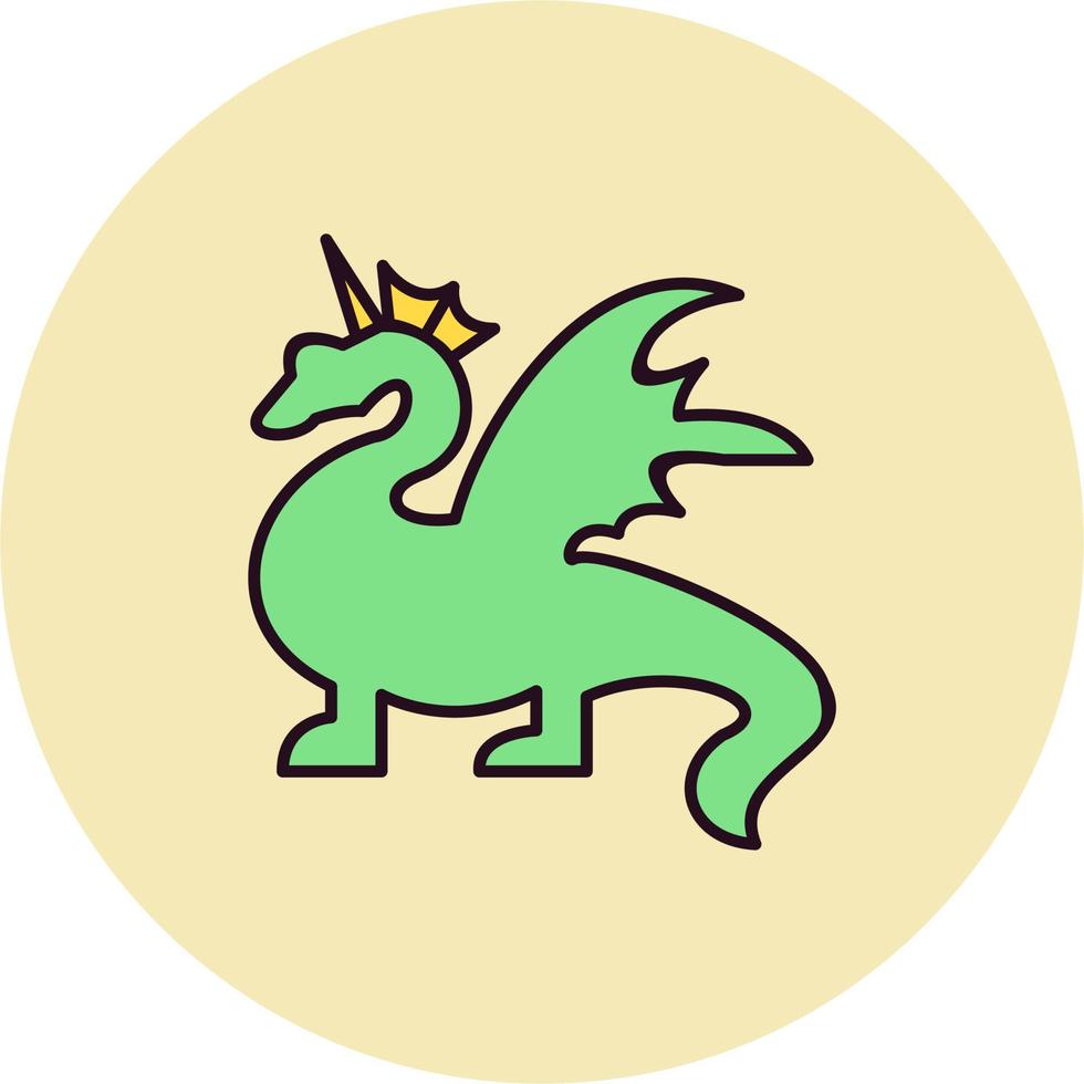 Dragon Vector Icon