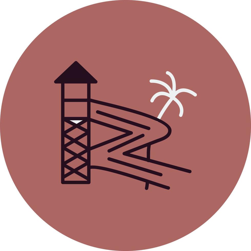 Water slide Vector Icon