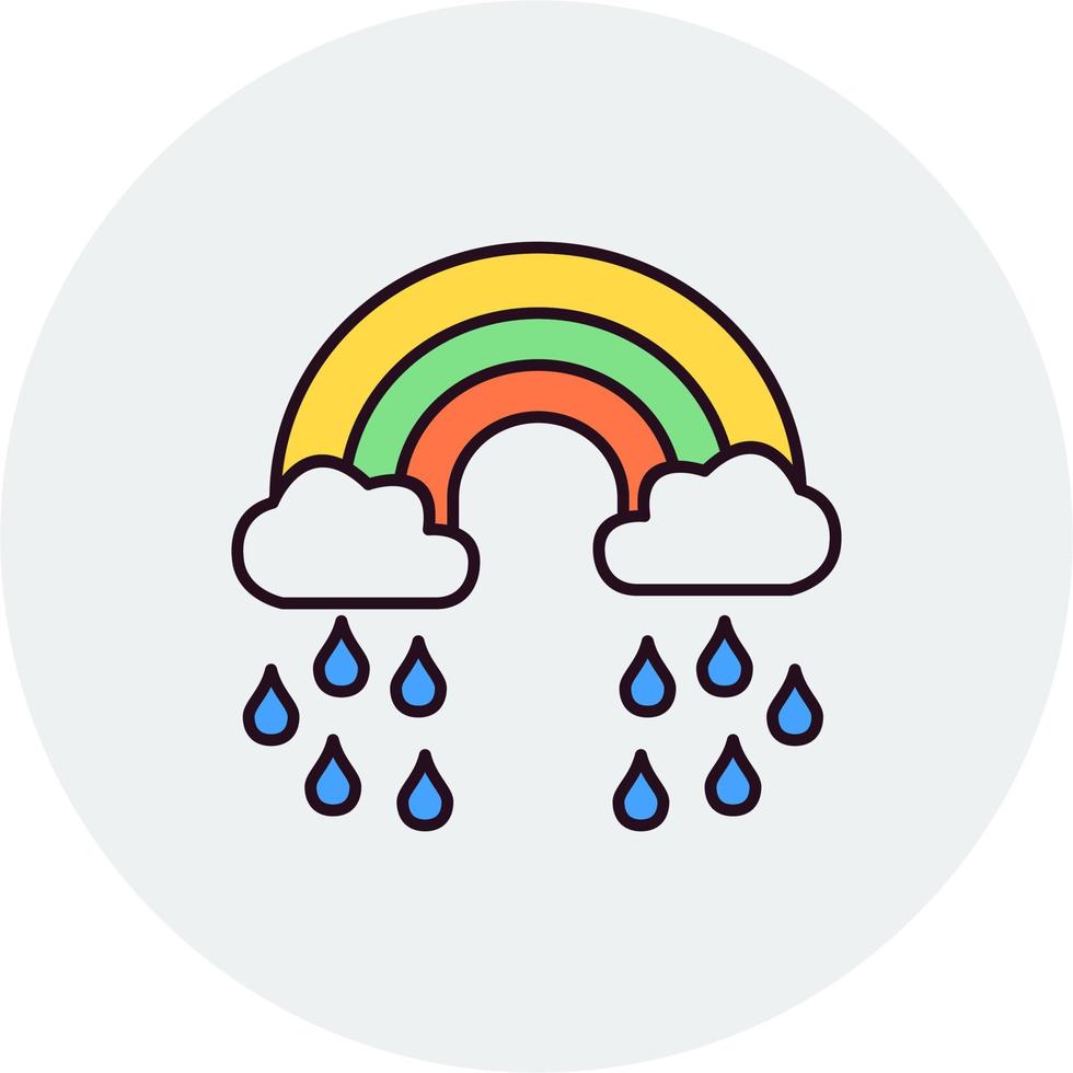 Rainbow Vector Icon