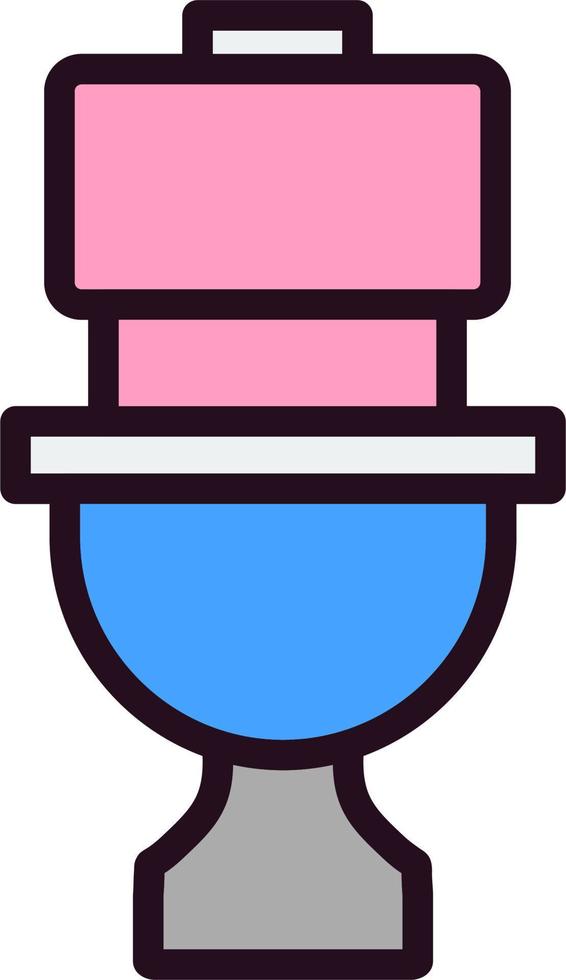 icono de vector de baño