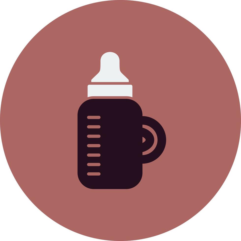 Baby bottle Vector Icon