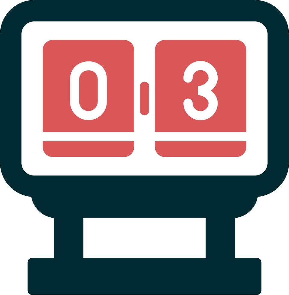 Scoreboard Vector Icon