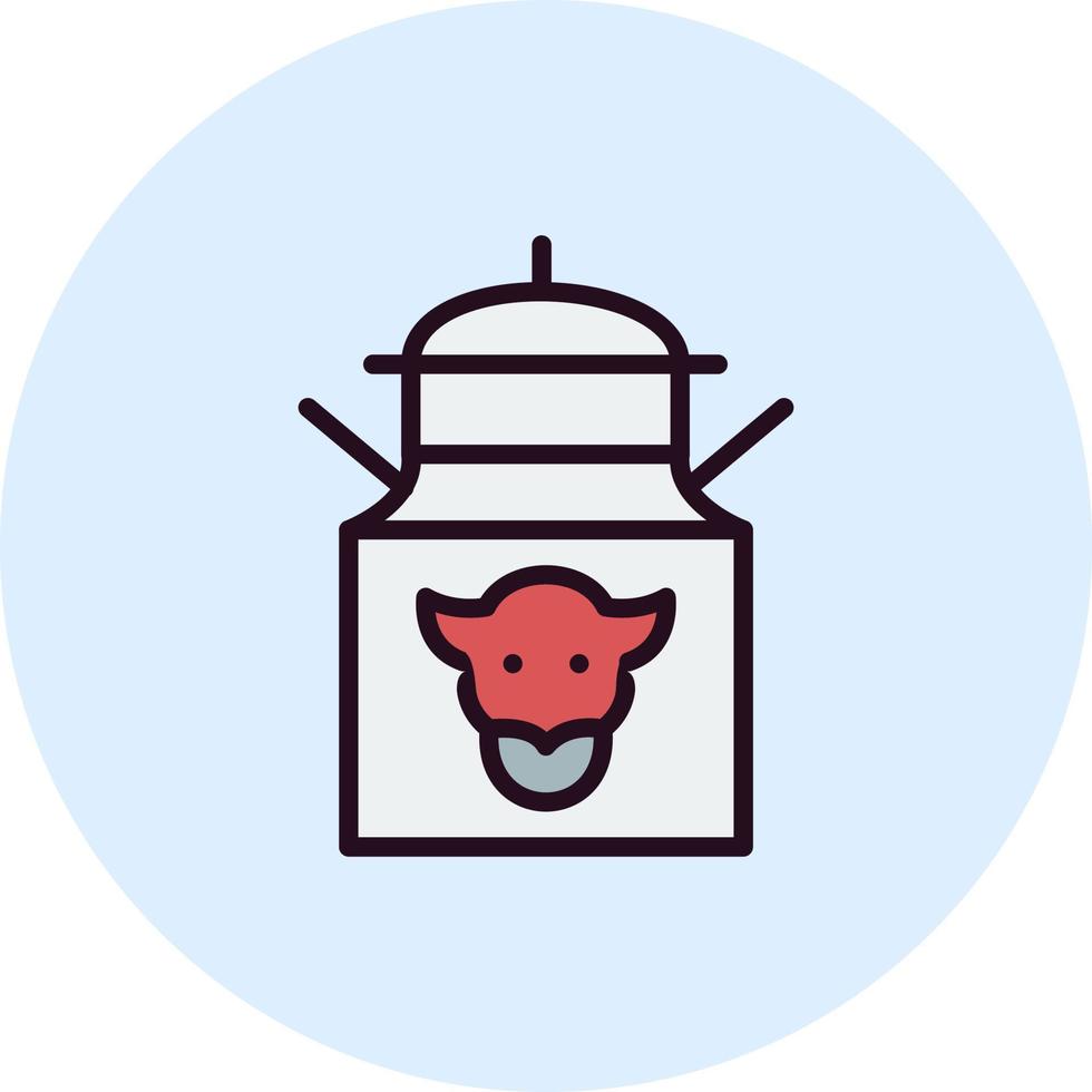 Milk Tank Vector Icon