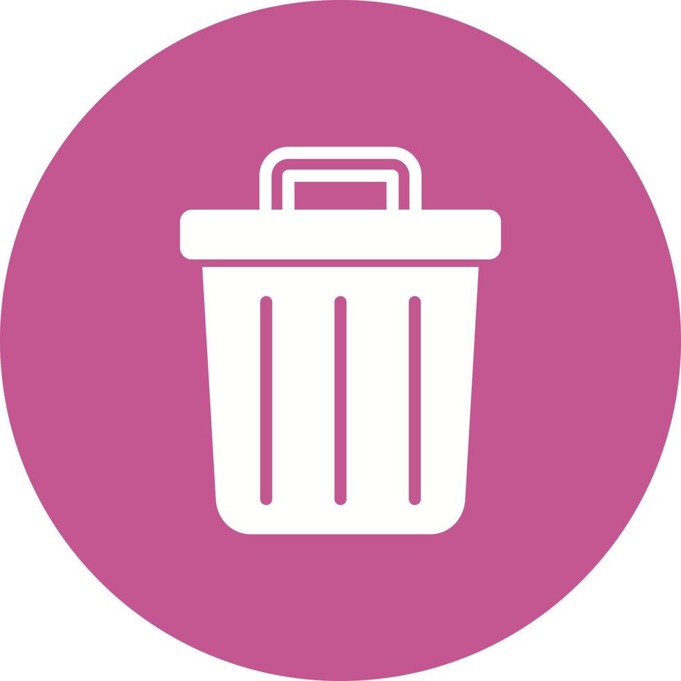 Trash Bin Vector Icon