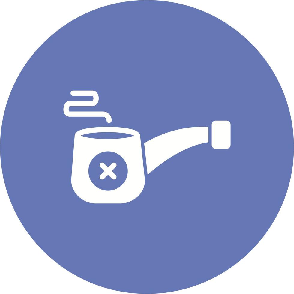Smoke Pipe Vector Icon